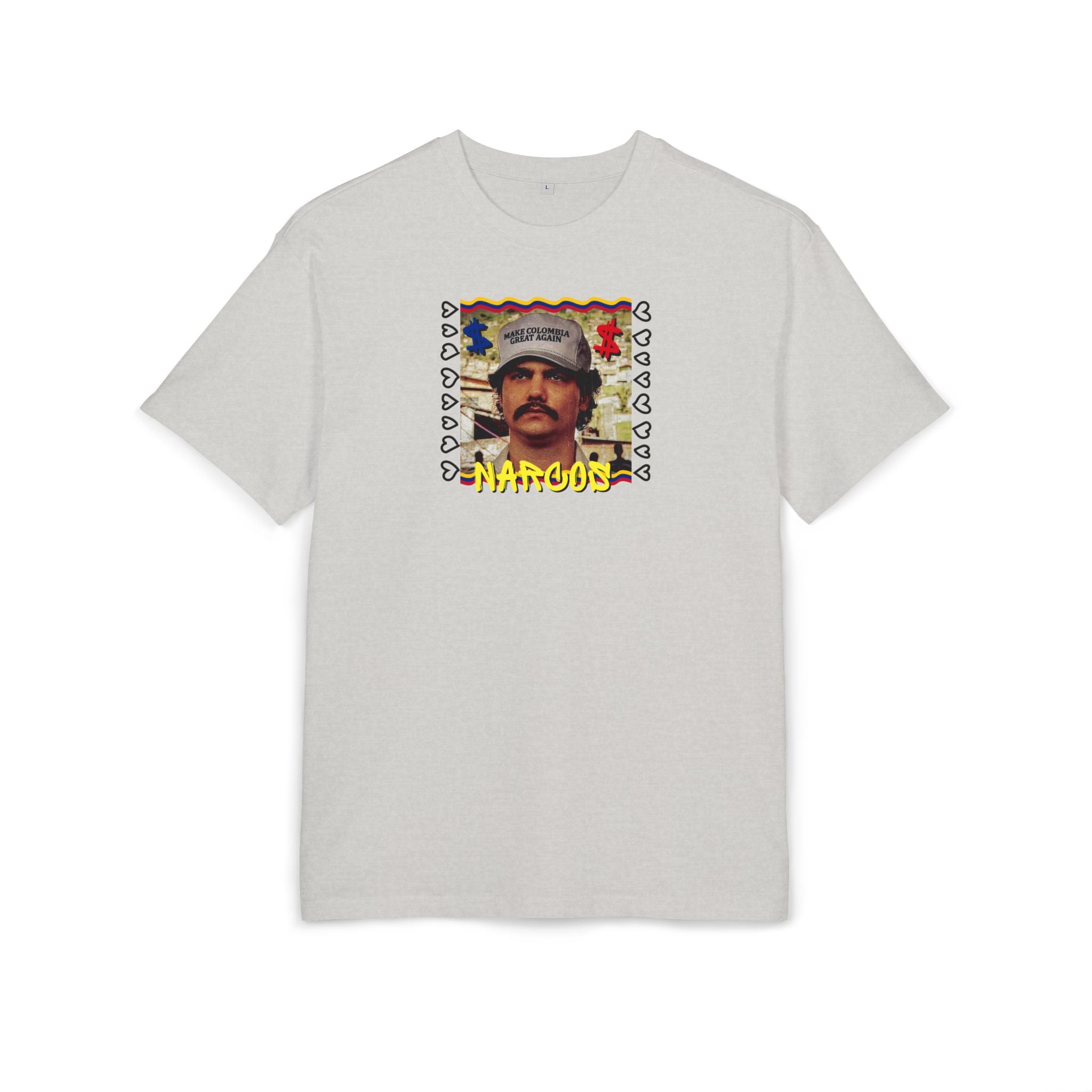 Narcos | Heavy Cotton Oversize Unisex Tee