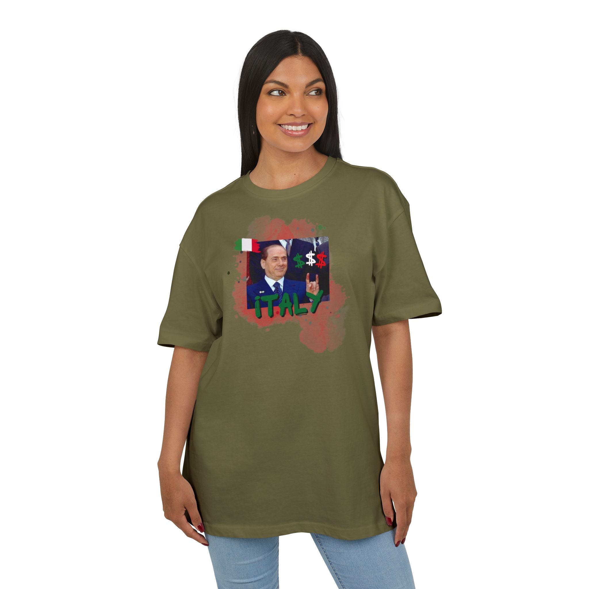 Italy World Cup 2026 | Heavy Cotton Oversize Unisex Tee