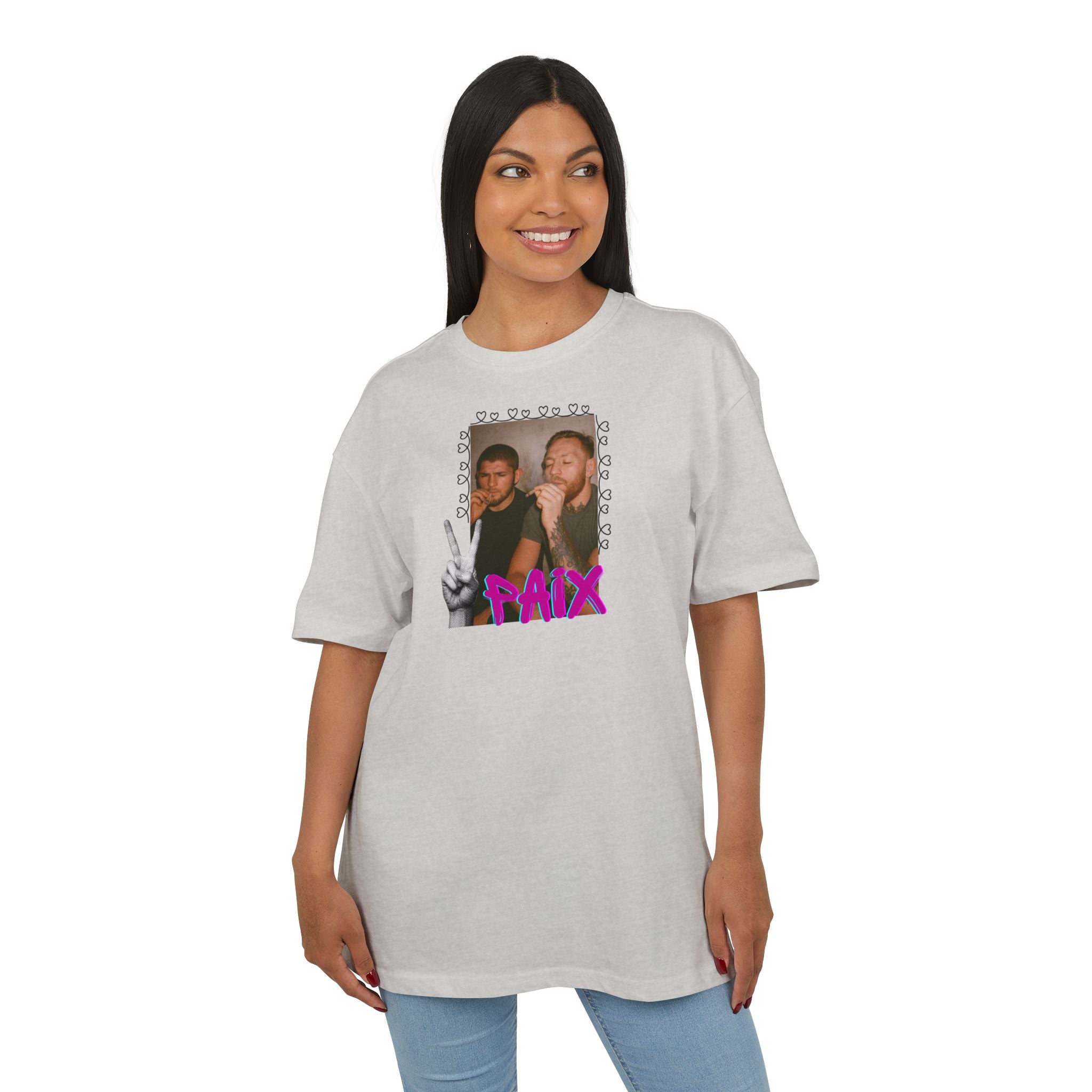Peace | Heavy Cotton Oversize Unisex Tee