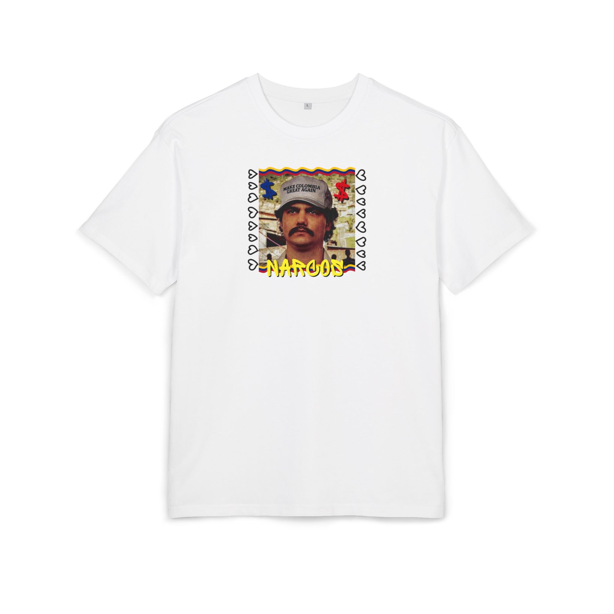 Narcos | Heavy Cotton Oversize Unisex Tee