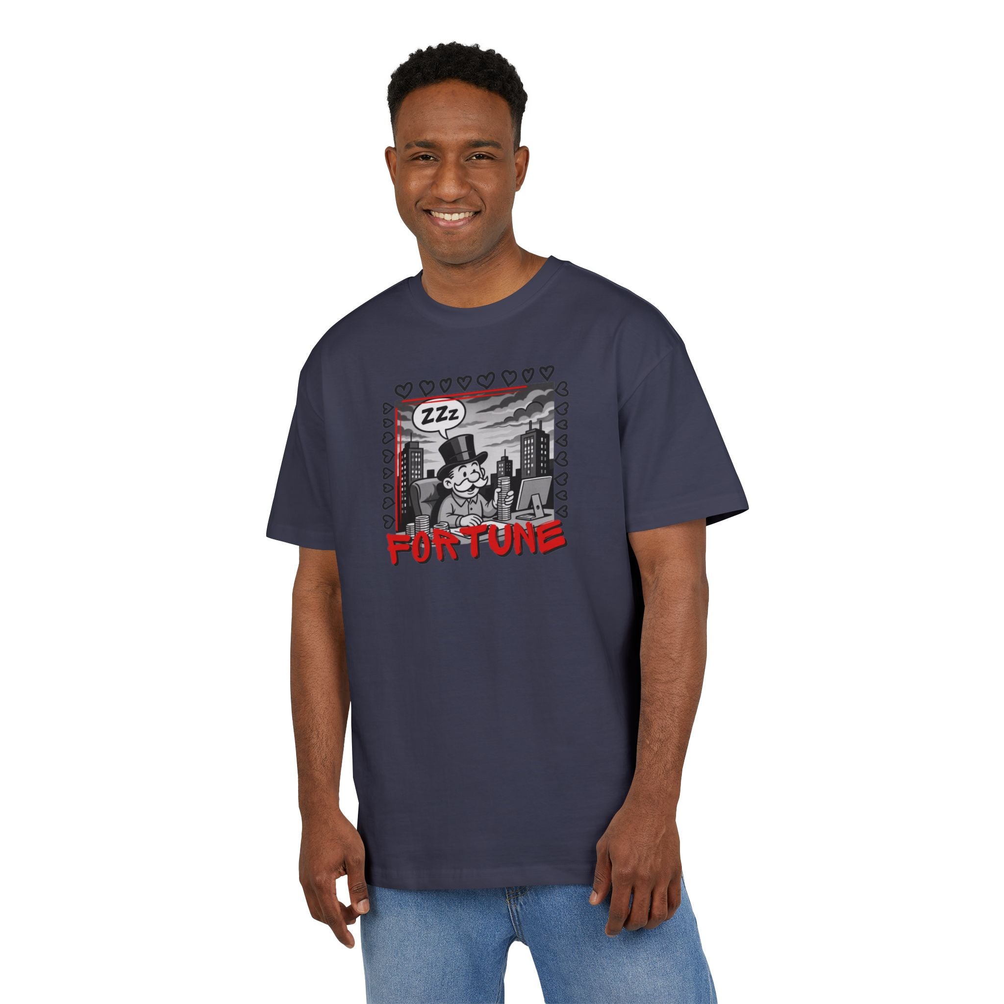 Sleepy Uncle Rich | Heavy Cotton Oversize Unisex Tee