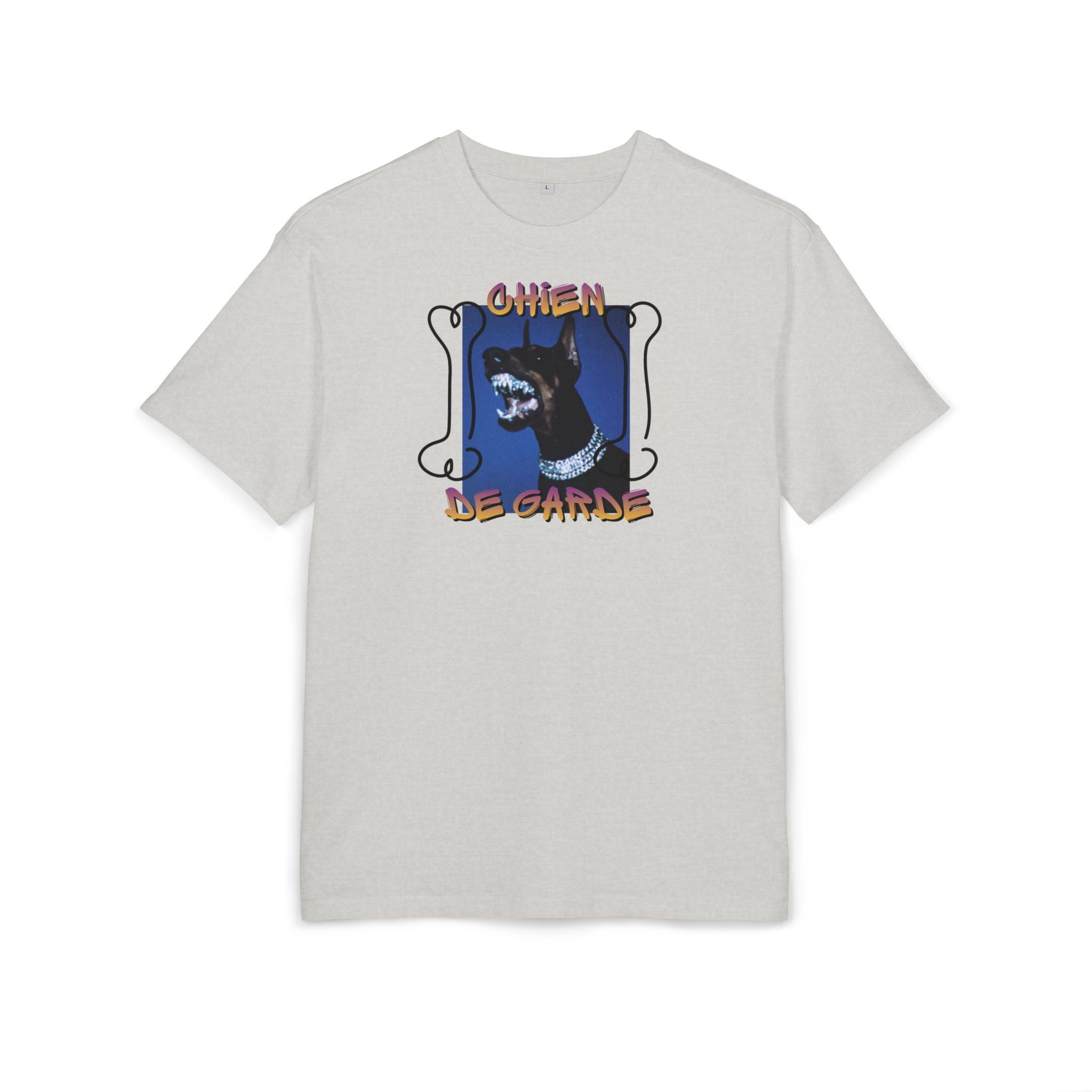 Swarovski Dog | Heavy Cotton Oversize Unisex Tee
