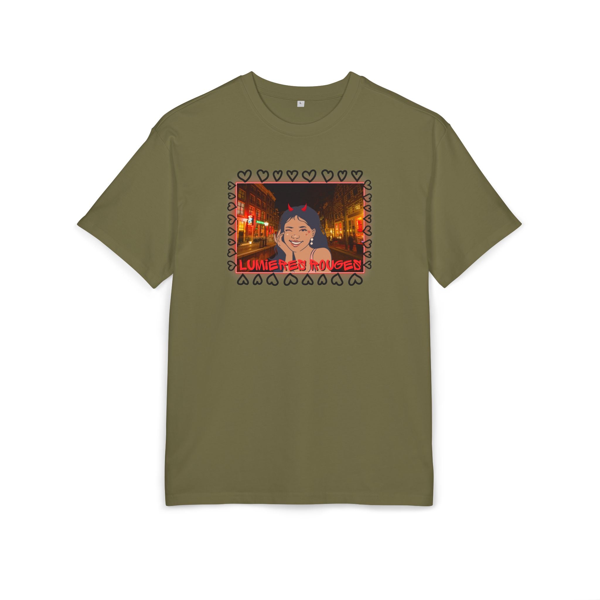 Red Light District | Heavy Cotton Oversize Unisex Tee