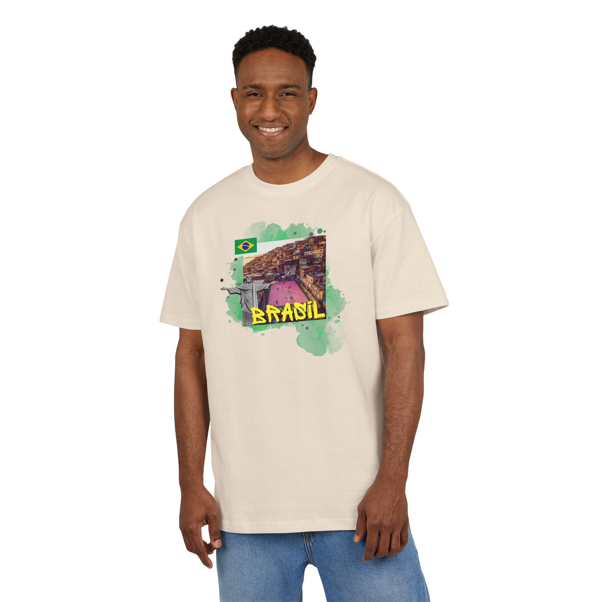 Brasil World Cup 2026 | Heavy Cotton Oversize Unisex Tee