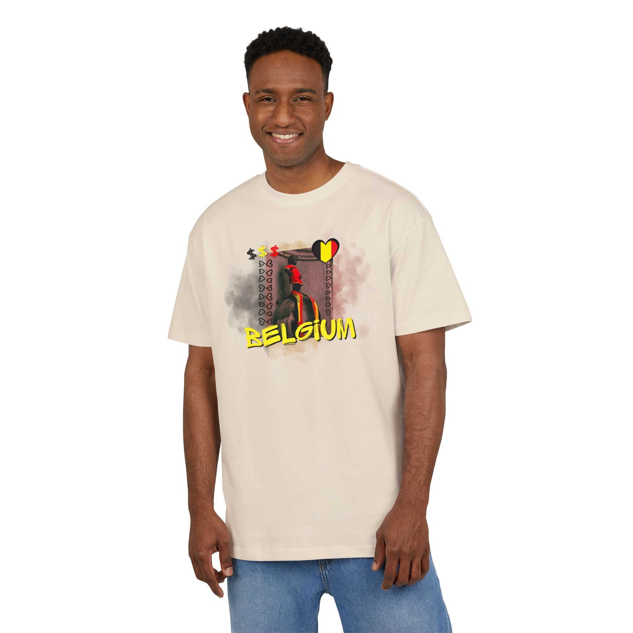 Belgium World Cup 2026 | Heavy Cotton Oversize Unisex Tee