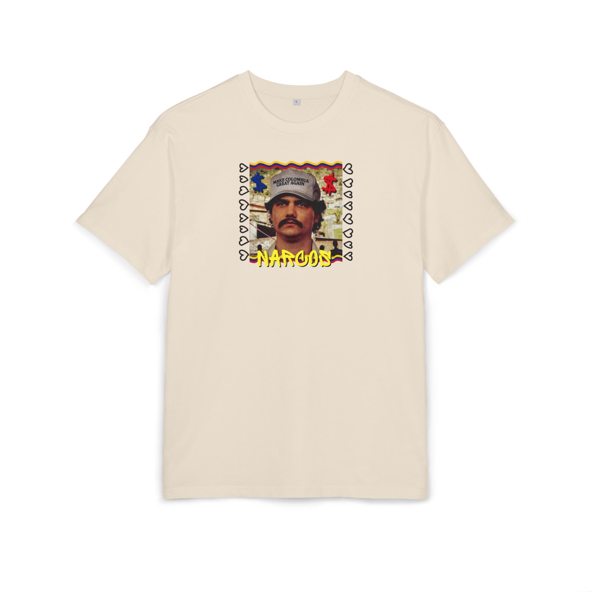 Narcos | Heavy Cotton Oversize Unisex Tee