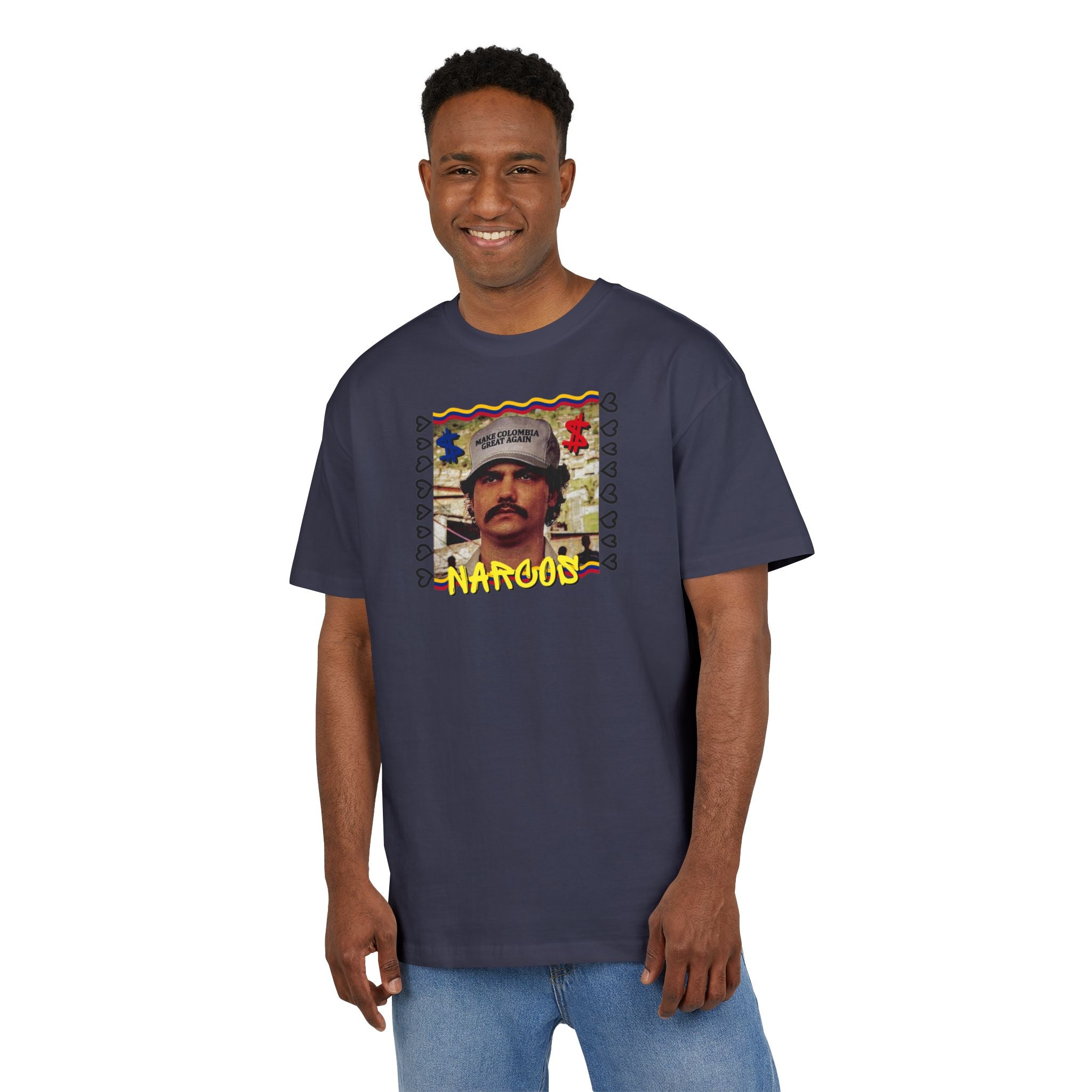 Narcos | Heavy Cotton Oversize Unisex Tee