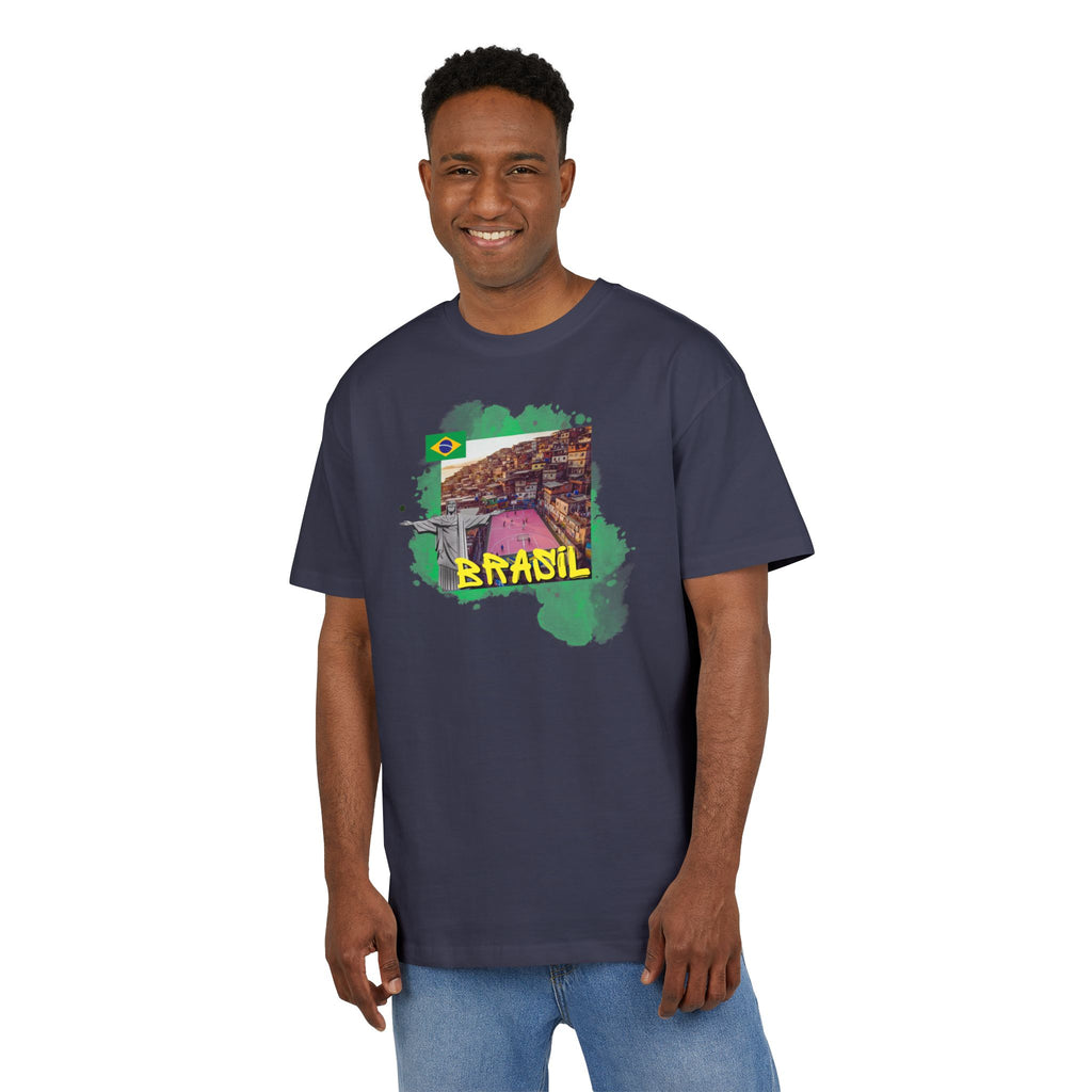 Brasil World Cup 2026 | Heavy Cotton Oversize Unisex Tee