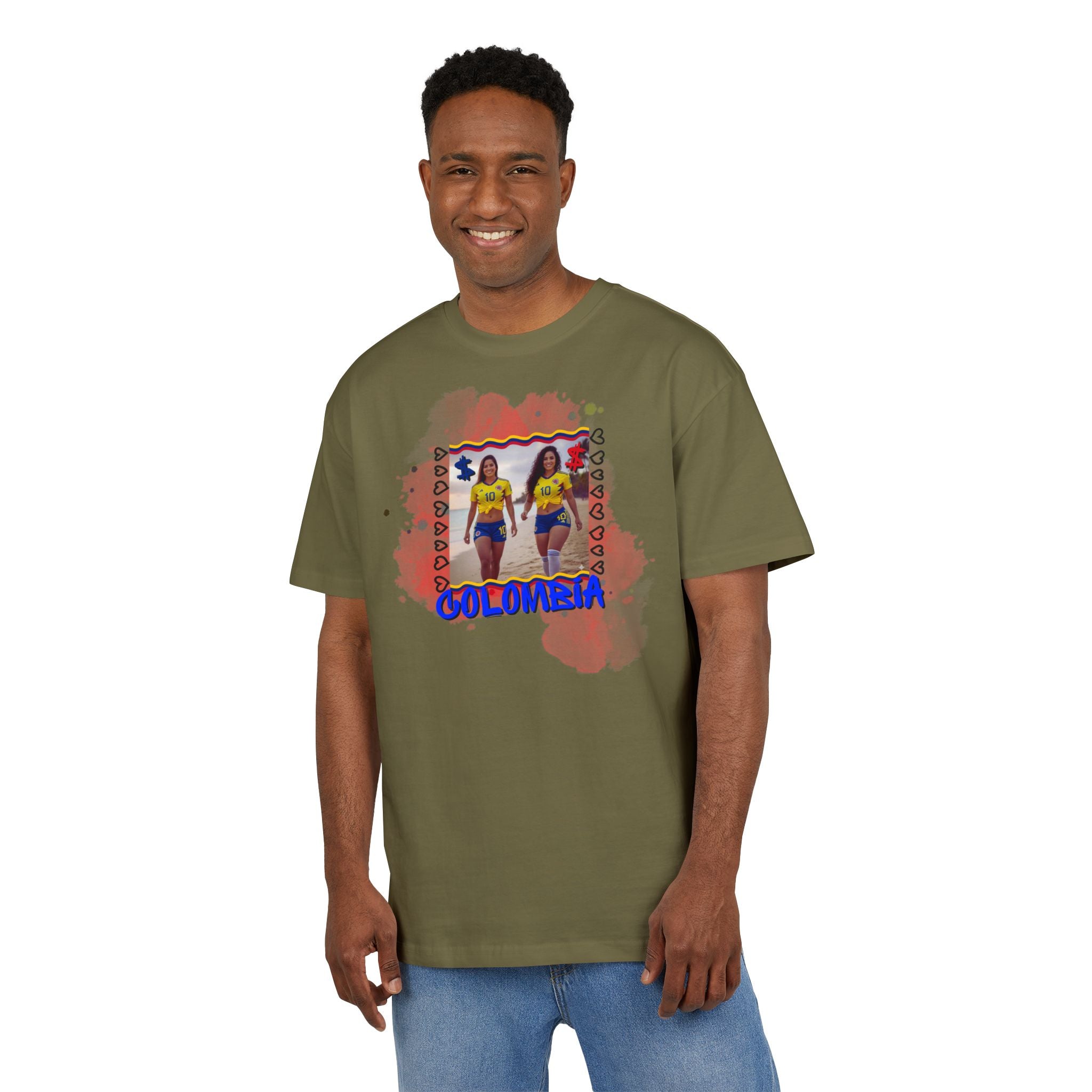 Colombia World Cup 2026 | Heavy Cotton Oversize Unisex Tee