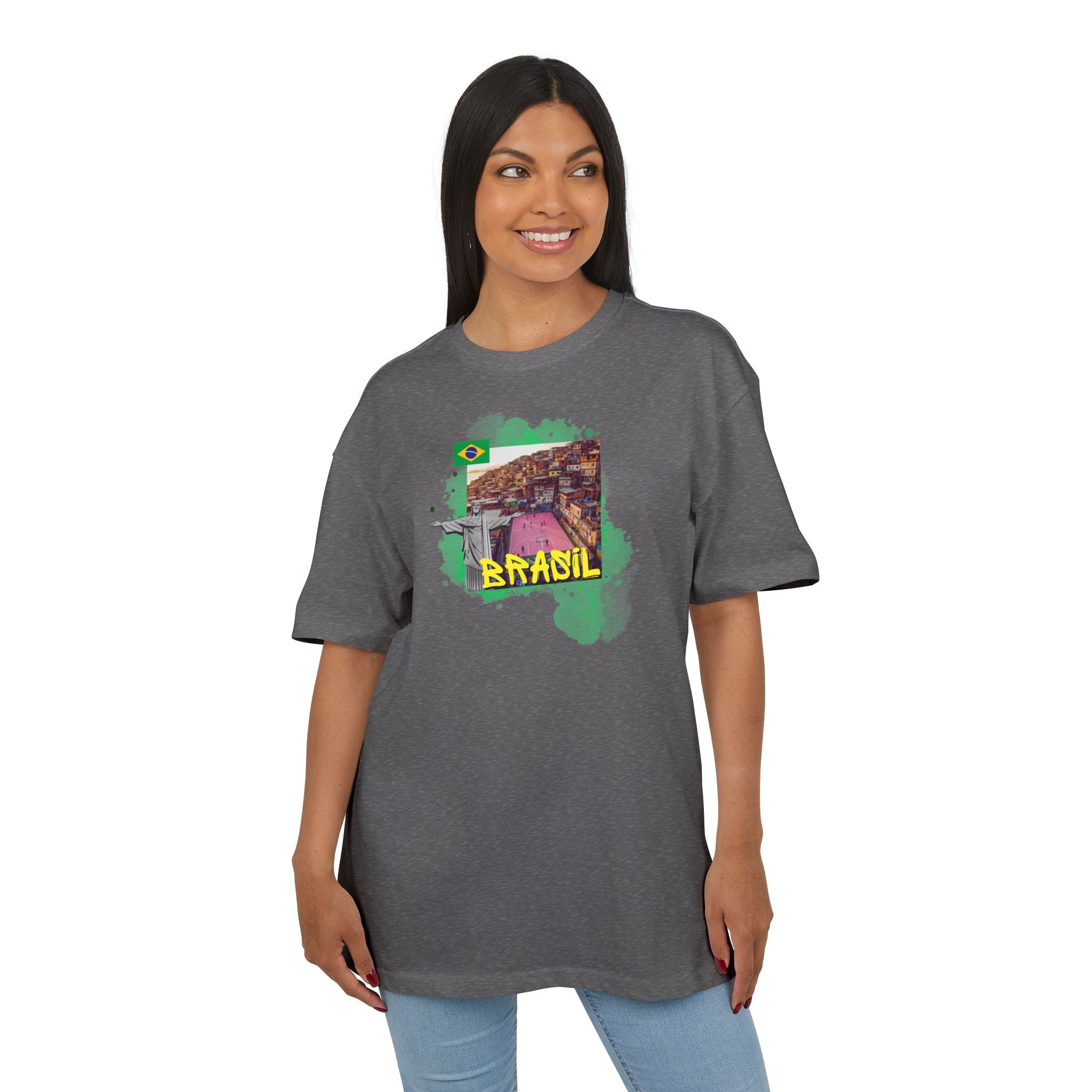 Brasil World Cup 2026 | Heavy Cotton Oversize Unisex Tee