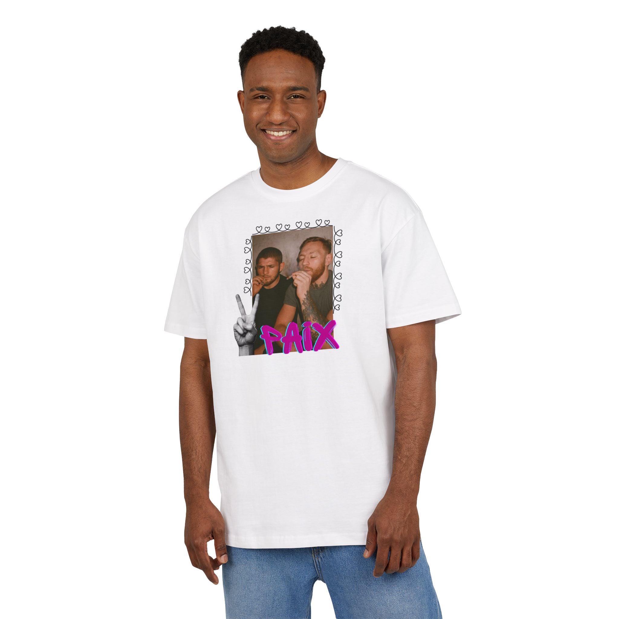 Peace | Heavy Cotton Oversize Unisex Tee